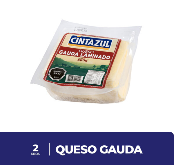 Queso Gauda Laminado 500gr